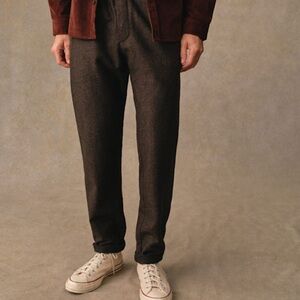 Men's Wool Brown Pants
